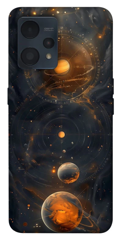 Чохол на Realme 9 4G / 9 Pro+ Сонячна система фото 1 з 1