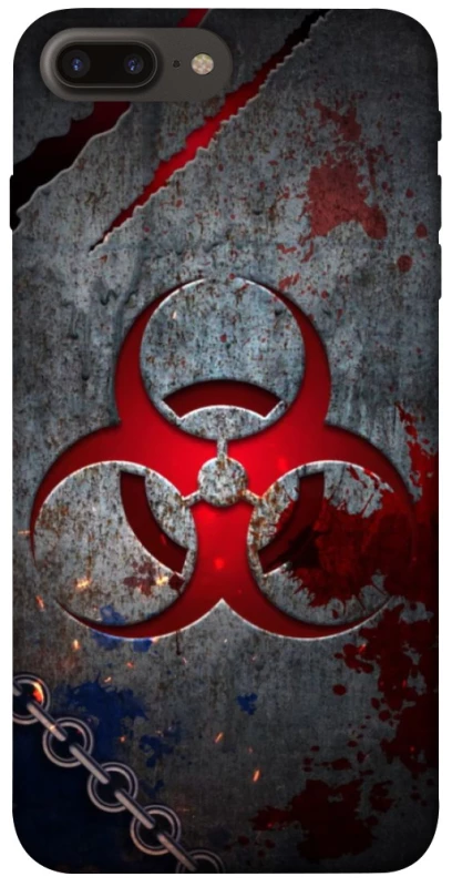 Чохол на Apple iPhone 7 plus / 8 plus Радіація v3 фото 1 з 1