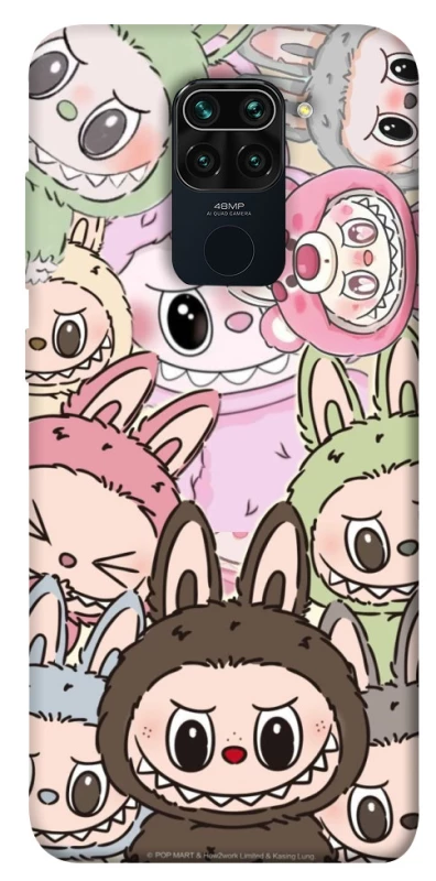 Чохол на Xiaomi Redmi Note 9 / Redmi 10X All Labubu 3 фото 1 з 1