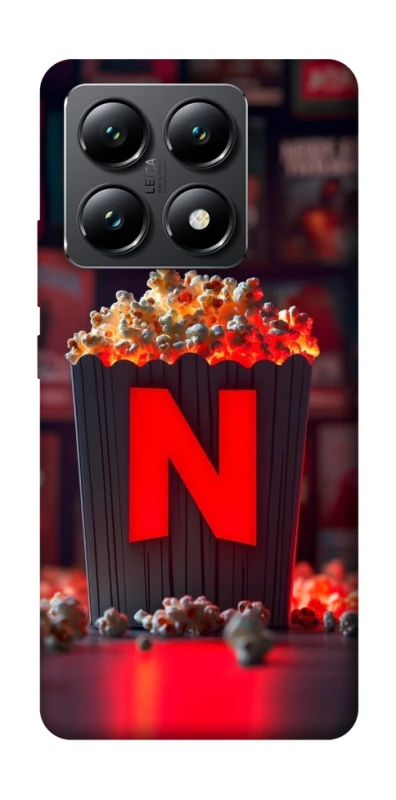 Чохол на Xiaomi 14T Netflix and popcorn фото 1 з 1