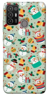 Чехол на ZTE Blade A52 Новогодний v2 фото 1 из 1