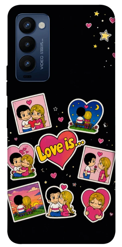 Чехол на TECNO Camon 18 Love is фото 1 из 1