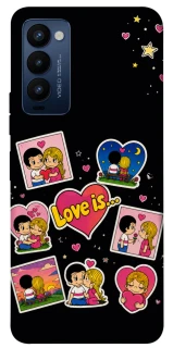 Чехол на TECNO Camon 18 Love is фото 1 из 1