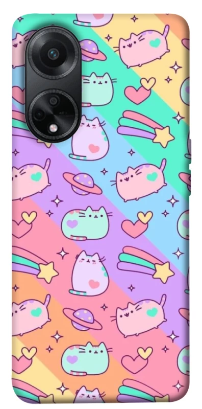 Чехол на Oppo A98 Cat Cute фото 1 из 1