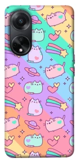 Чохол на Oppo A98 Cat Cute фото 1 з 1