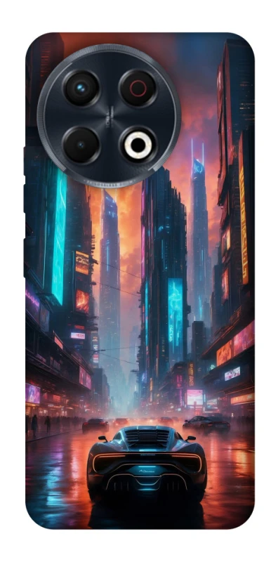 Чехол на TECNO Spark 30 Pro (KL7) Cyber city фото 1 из 1