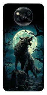 Чохол на Xiaomi Poco X3 NFC / Poco X3 Pro Вовк під місяцем фото 1 з 1