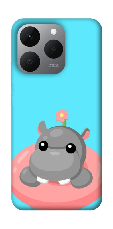 Чохол на Realme 15T Adopt Me Hippo Floatie фото 1 з 1