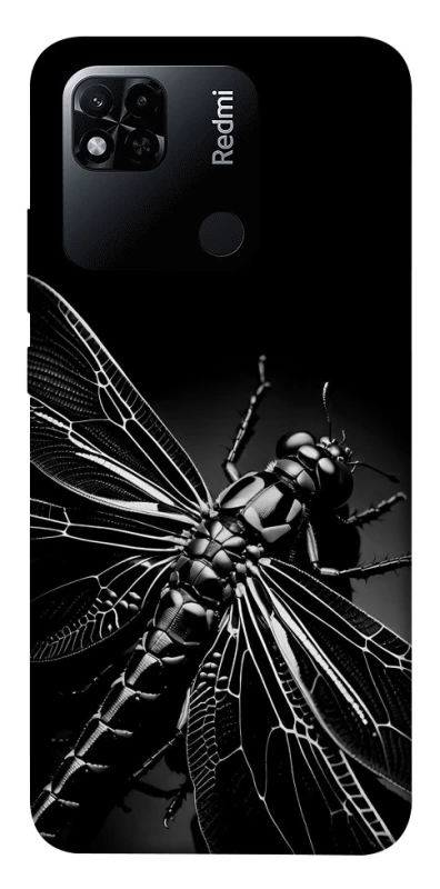 Чехол на Xiaomi Redmi 10A Black dragonfly фото 1 из 1