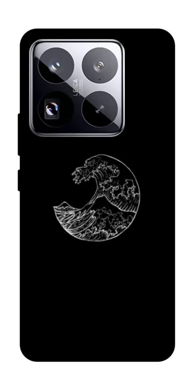 Чохол на Xiaomi 15 Pro Black tsunami фото 1 з 1