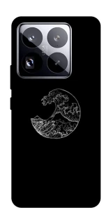 Чехол на Xiaomi 15 Pro Black tsunami фото 1 из 1