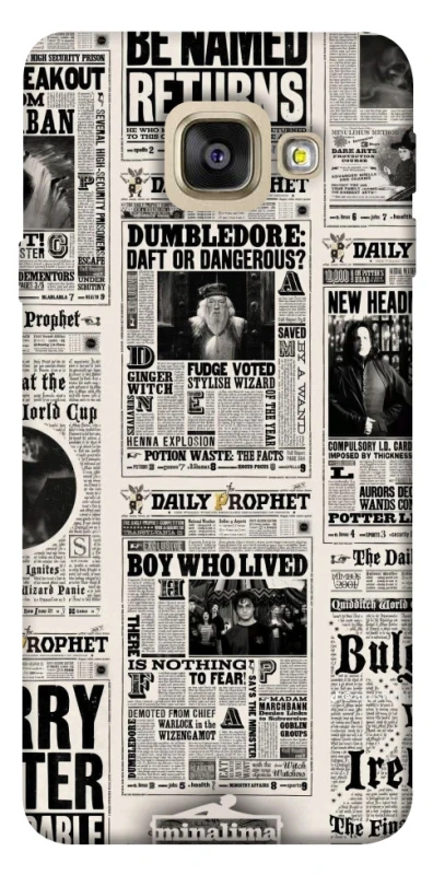 Чохол на Samsung A520 Galaxy A5 (2017) Harry Potter newspaper фото 1 з 1