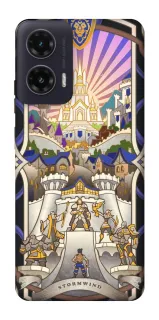 Чехол на Motorola Moto G35 WOW forever stormwind фото 1 из 1