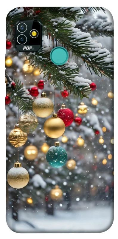 Чехол на TECNO POP 5 Новогодний v48 фото 1 из 1