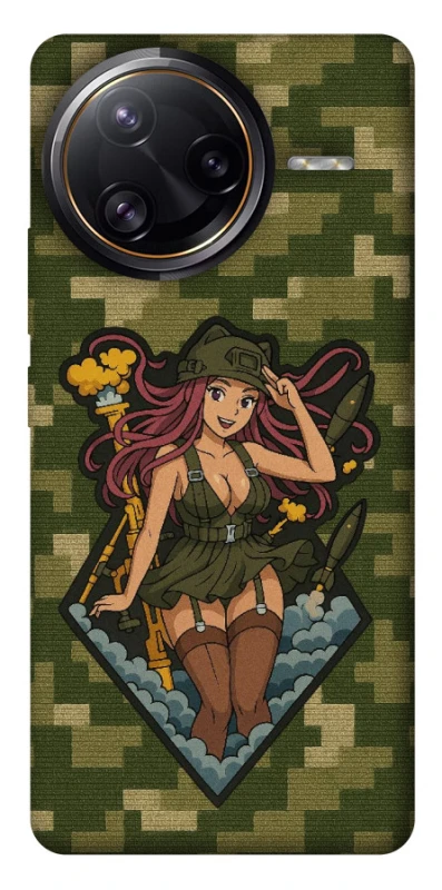 Чохол на Xiaomi Poco F7 Ultra Military Waifu фото 1 з 1