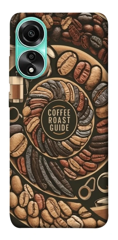 Чохол на Oppo A78 4G Coffee roast guide фото 1 з 1
