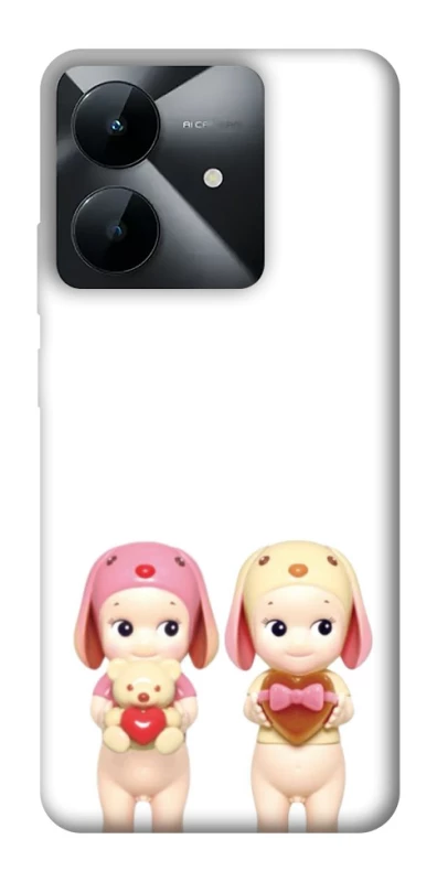 Чехол на Realme Note 60x Puppy Love Duo фото 1 из 1