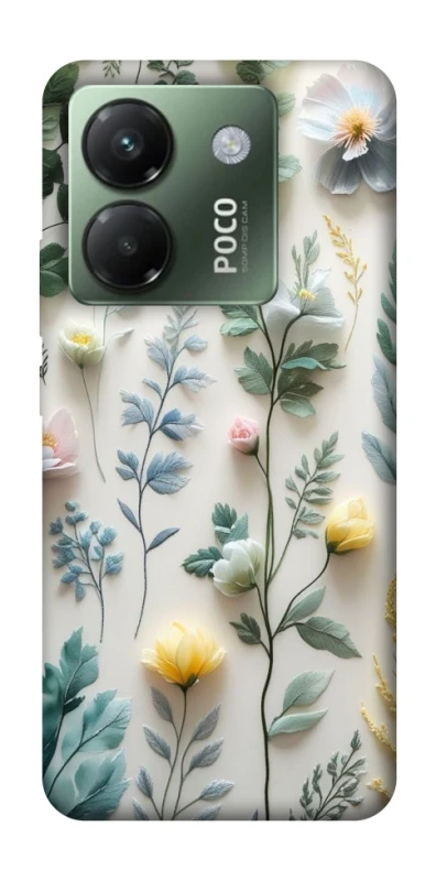 Чохол на Xiaomi Poco M7 pro 5G Floral design ver.4 фото 1 з 1