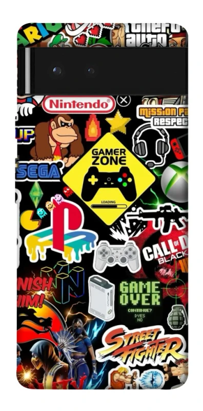 Чехол на Google Pixel 6 Gamer Zone фото 1 из 1
