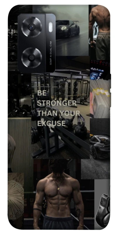 Чохол на Oppo A57s Be stronger фото 1 з 1