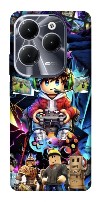 Чохол на Infinix Hot 40 Roblox collage ver.4 фото 1 з 1