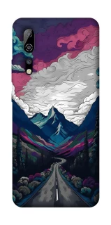 Чохол на ZTE Axon 10 Pro Намальовані гори фото 1 з 1