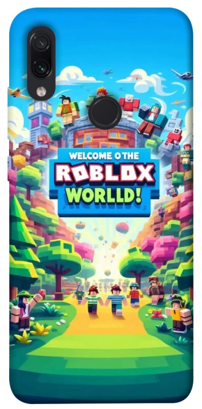 Чохол на Xiaomi Redmi Note 7 / Note 7 Pro / Note 7s Roblox World фото 1 з 1