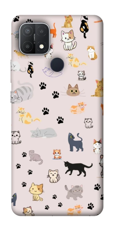 Чохол на Oppo A15s / A15 Cat style ver.1 фото 1 з 1