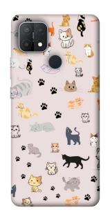 Чехол на Oppo A15s / A15 Cat style ver.1 фото 1 из 1