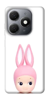 Чохол на TECNO Spark 20 Minimal Bunny Peek фото 1 з 1