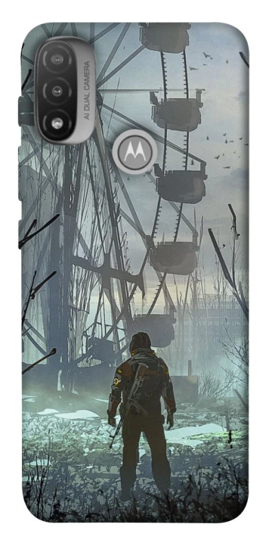 Чохол на Motorola Moto E20 Сталкер v12 фото 1 з 1