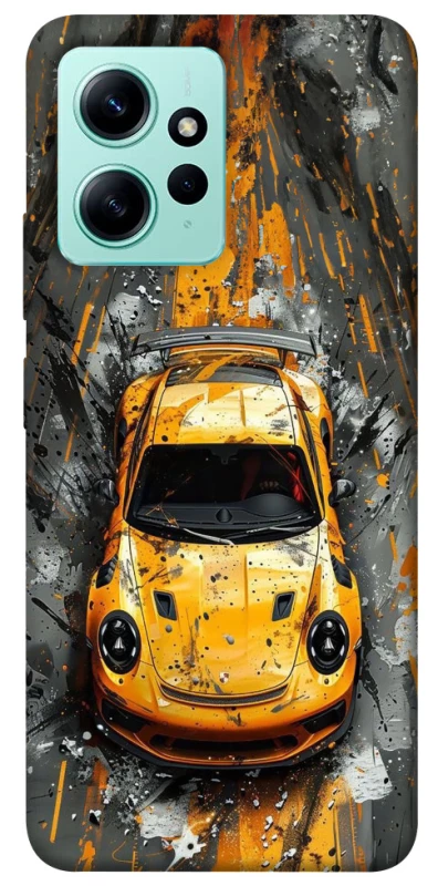 Чехол на Xiaomi Redmi Note 12 4G Drawn Porsche фото 1 из 1