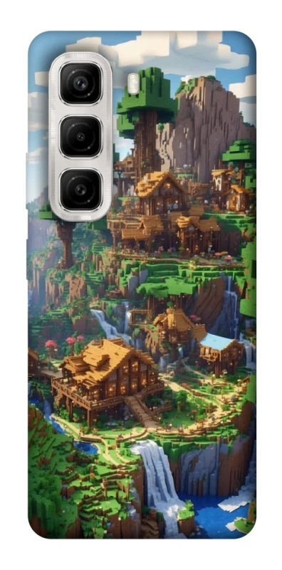 Чохол на Infinix Hot 50 4G Minecraft universe фото 1 з 1