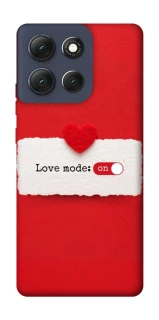 Чохол на Motorola Moto G86 Love Mode ON фото 1 з 1