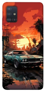 Чохол на Samsung Galaxy M51 Car at sunset фото 1 з 1