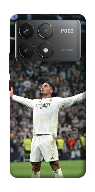 Чохол на Xiaomi Poco F6 Pro Jude Bellingham фото 1 з 1