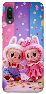 Чехол на Samsung Galaxy A02 Labubu twins ver.3 фото 1 из 1