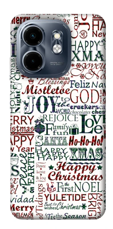 Чехол на Infinix Smart 9 4G / Hot 50i Christmas mood ver.3 фото 1 из 1