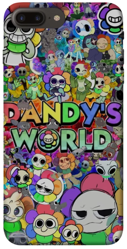 Чохол на Apple iPhone 7 plus / 8 plus Dandysworld flower collage фото 1 з 1