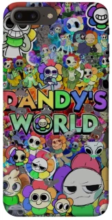 Чохол на Apple iPhone 7 plus / 8 plus Dandysworld flower collage фото 1 з 1