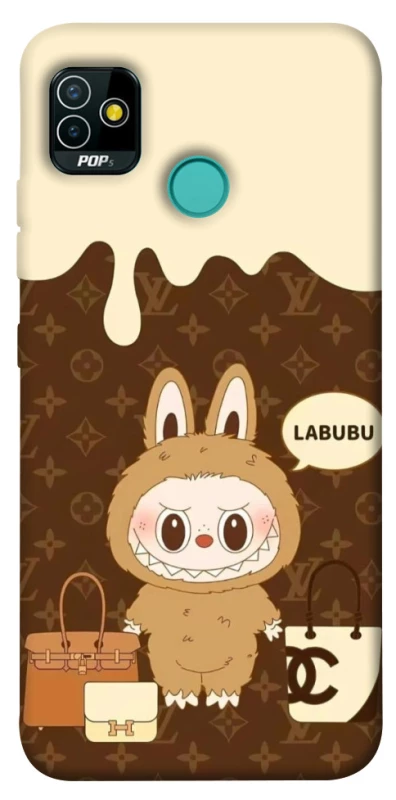 Чохол на TECNO POP 5 Labubu LV фото 1 з 1