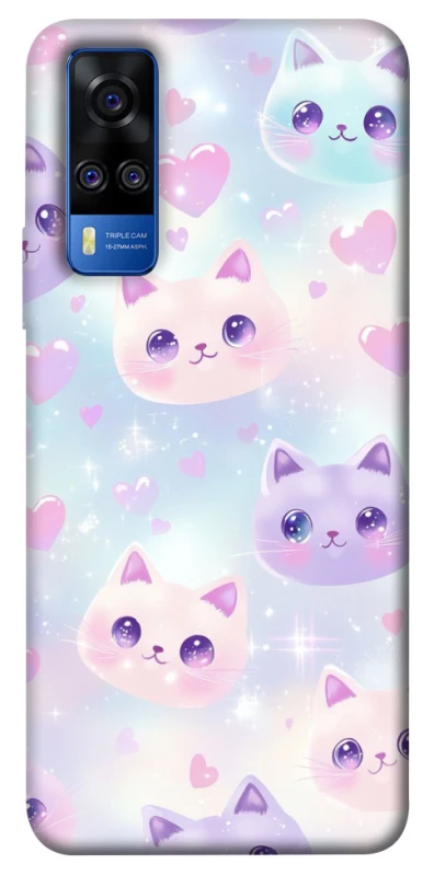 Чехол на Vivo Y51a Funny Kittens ver.4 фото 1 из 1