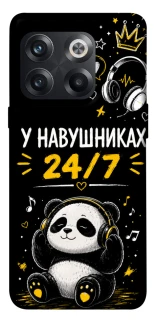 Чехол на OnePlus 10T У навушниках 24/7 фото 1 из 1