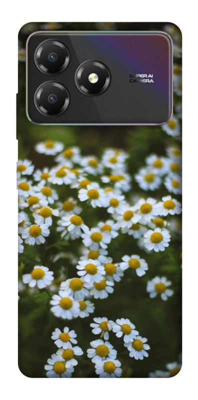 Чехол на ZTE Blade A36 Ромашки v13 фото 1 из 1