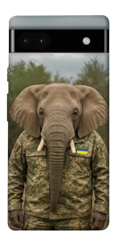 Чехол на Google Pixel 6a Слон защитник фото 1 из 1