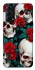 Чохол на Oppo Reno 5 4G skull and rose фото 1 з 1