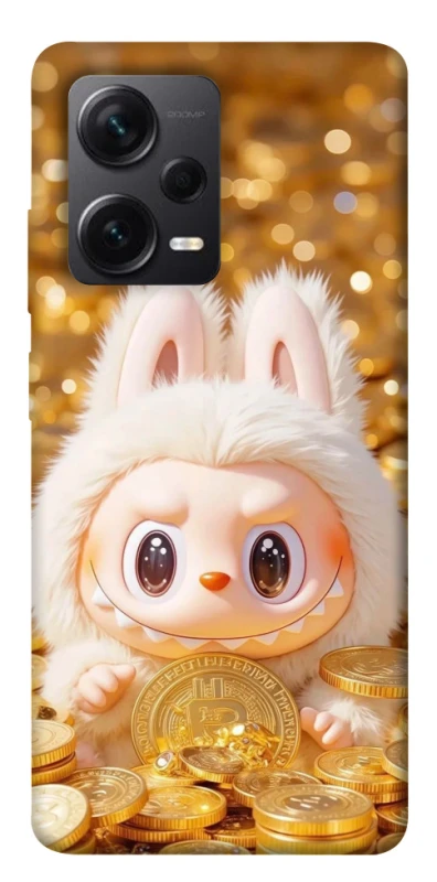 Чохол на Xiaomi Redmi Note 12 Pro+ 5G Bitcoin Labubu фото 1 з 1