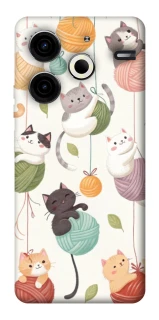 Чохол на TECNO Pova 6 Neo (LI6) Funny Kittens фото 1 з 1