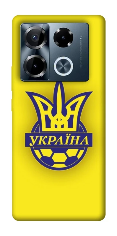 Чохол на Infinix Note 40 Pro 4G UA-Football ver.7 фото 1 з 1