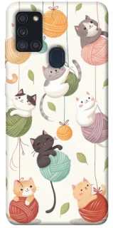Чохол на Samsung Galaxy A21s Funny Kittens фото 1 з 1